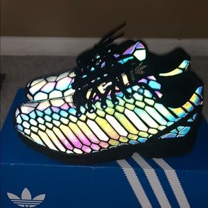 Adidas ZX FLUX reflective never worn